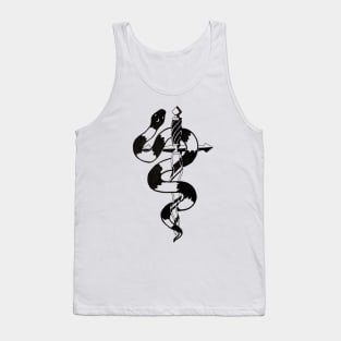 Moon serpent dagger Tank Top